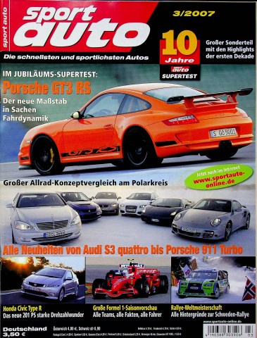 Deckblatt Sport Auto (03/2007)